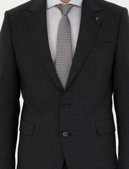 Черный костюм узкого кроя - Cacharel фото 6