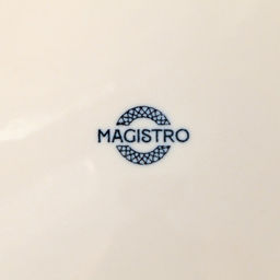 Десертная тарелка Magistro Ocean, d=17 см, фарфор, голубая