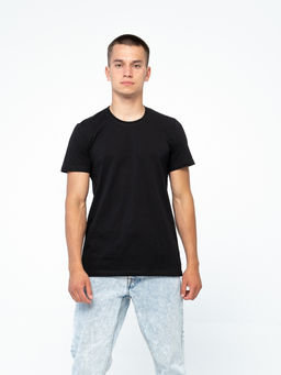 Футболка хлопок 100%,черная - Binita фото 2