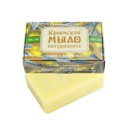 Крымское мыло натуральное АЛОЭ С ЛЮФФОЙ - Мануфактура дом природы фото 2