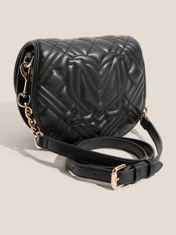 Кросс-боди LOVE MOSCHINO QUILTED BAG Артикул 4623929, черный  фото 3