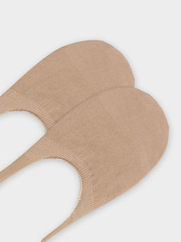 Цена за 5 пар! Подследники мужские бежевые - Mark formelle фото 6