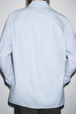 ZW COLLECTION STRIPED SHIRT WITH POCKET - Zara фото 2
