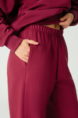 Арт. 2-542/1 Костюм женский с брюками 44-50 (4 шт) Цвет:бордовый - Калинка фото 8