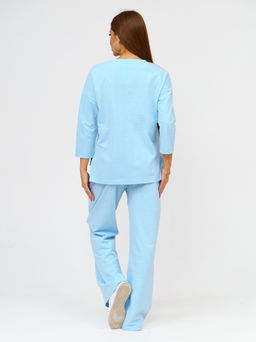 Костюм женский Мегаполис голубой