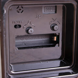 Будильник "Линии", дискретный ход, d-14 см, 13 х 14 см, микс