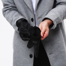 Перчатки мужские, безразмерные, с утеплителем, цвет чёрный - Simaland фото 5