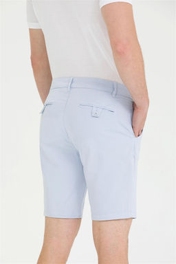Мужские голубые тканые шорты - U.s. polo assn фото 7