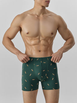 Цена за 2 штуки! Трусы мужские боксеры удлиненные зеленые - Mark formelle фото 2