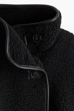 Chaqueta de corte holgado en borreguito - H&m фото 6