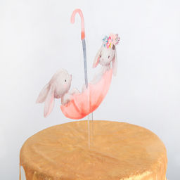 Топпер для торта Кролики в зонтике - Simaland фото 6