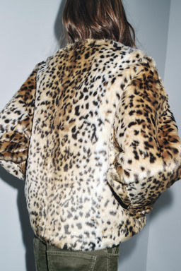 ZW COLLECTION ANIMAL PRINT JACKET - Zara фото 3
