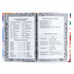 Дневник для музыкальной школы твердая обложка 40 л. «Разноцветные ноты»