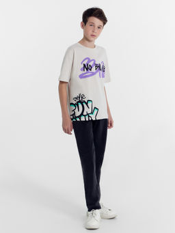 Футболка для мальчиков серая с печатью - Mark formelle фото 3