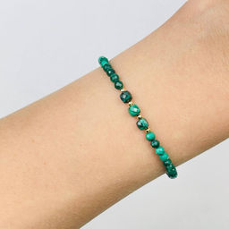 Браслет из Малахита 16,5 см +