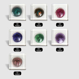 Гель лак для ногтей, кошачий глаз, трехфазный, 8 мл, LED/UV, красный (06)