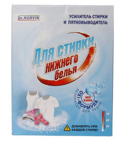 Dr.NORVIN усилитель СМС и пятновыводитель д/стирки нижнего белья 300гр