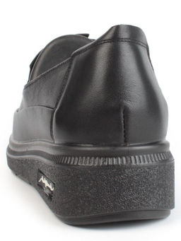 03-5316 BLACK Полуботинки женские (натуральная кожа)