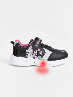 Minnie Mouse Bask?l? K?z ?ocuk Spor Ayakkab?
