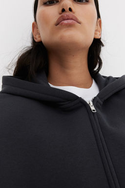 Chaqueta sudadera oversize con capucha - H&m фото 2