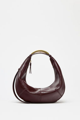 OVAL BAG WITH METAL STRAP - Zara фото 11