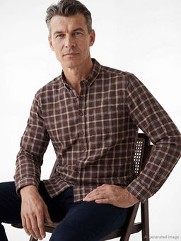 Regular Fit Ekose Erkek G?mlek