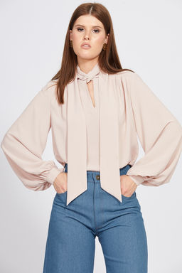 Блузка бежевый - Eola фото 3