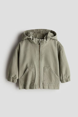 Chaqueta en lona de algod?n
