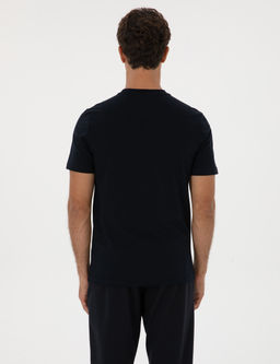Lacivert Regular Fit Ti__rt