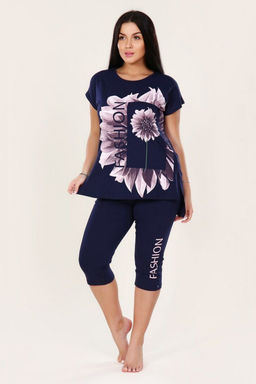 Костюм с бриджами  FASHION flower  397