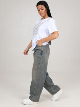 Футболка Белая (М-977) - Лиза фото 6