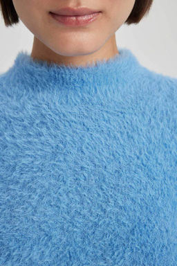 Свитер стандартного кроя с полуводолазкой - Defacto фото 5