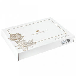 Постельное белье, комплект 2-х спальный Облако, 4 предмета: пододеяльник на пуговицах 175х215см, евро-простыня 220х240см, 2 наволочки 70х70см с клапаном-запахом, сатин 135г/м2, хлопок 100%, упаковка подарочная коробка, вставка ПВХ 50х36,5х7см, Д - Домашняя Мода фото 5