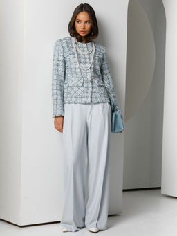 Жакет в клетку