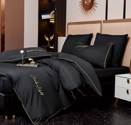 КПБ Candies однотонный с вышивкой CANOV012 1.5 спальный