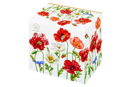 Кружка 350 мл 11,5*8,2*10 см Маки бочонок, NEW BONE CHINA - Elan gallery фото 11