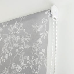 Штора рулонная Цветенье, 90200 см (с учётом креплений 3,5 см), цвет серый - Simaland фото 3
