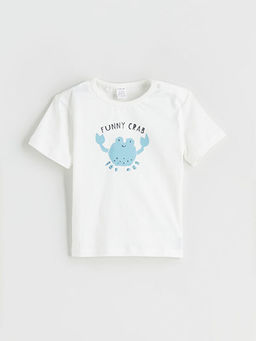 Yenge? Bask?l? Erkek Bebek Ti??rt ve ?ort 2li