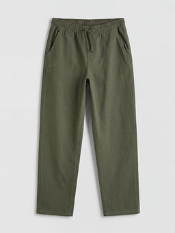 Regular Fit Erkek ?ocuk Poplin Pantolon