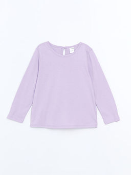 Bisiklet Yaka Uzun Kollu K?z Bebek Bluz 2li - Waikiki фото 2