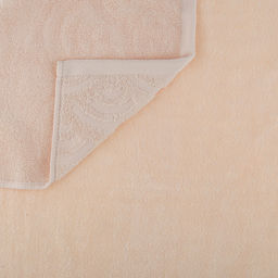 Полотенце махровое "Волна" 80х160см, хлопок 100%, светло-персиковый (Китай)