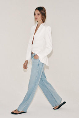 ZW COLLECTION LOW-RISE WIDE-LEG JEANS - Zara фото 20