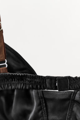 CONTRAST STRAP SEAM BODYSUIT - Zara фото 3