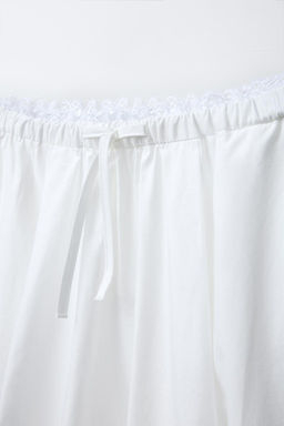 LACE MIDI BALLOON SKIRT - Zara фото 3