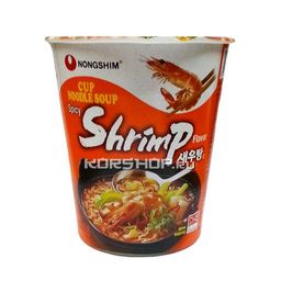 Лапша сублимированная с креветками Сеутанг (стакан) NongShim, Корея 67 г Акция