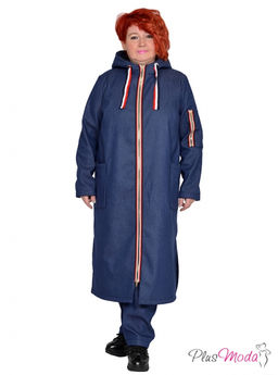 Пальто Модель №1771 размеры 44-84 - Plusmoda фото 22