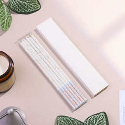 Набор свечей в торт, 6 штук Исполнение желаний, 16,5 см, белый с золотом - Страна карнавалия фото 6