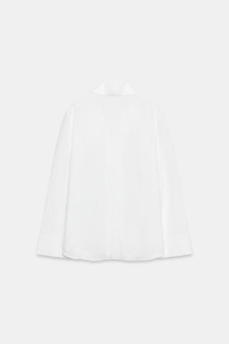 CAMISA BOTONES ZW COLLECTION / Blanco - Zara фото 6
