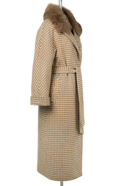 Мех натуральный (песец) Пальто утепленное Термофинн 100 г - El podio фото 10