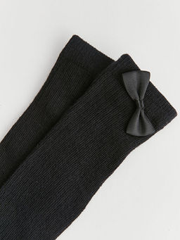 Fiyonk Detayl? K?z ?ocuk Diz Alt? ?orap - Waikiki фото 3